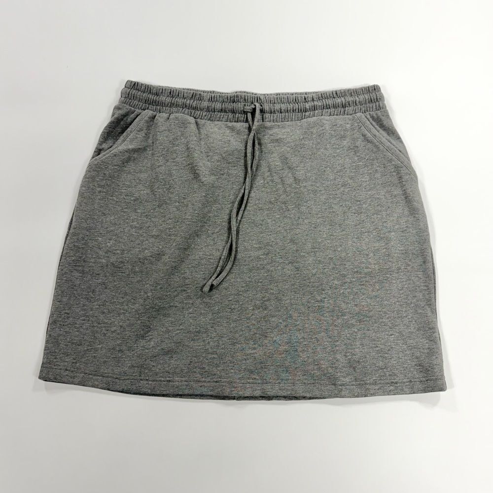 Torrid Fleece A-Line Mini Skirt – Size 1 (Gray) – NWT